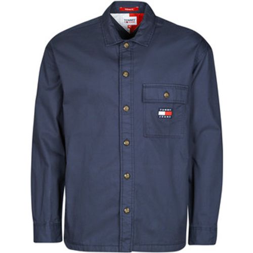 TJM CLASSIC SOLID OVERSHIRT men's Long sleeved Shirt in - Tommy Jeans - Modalova