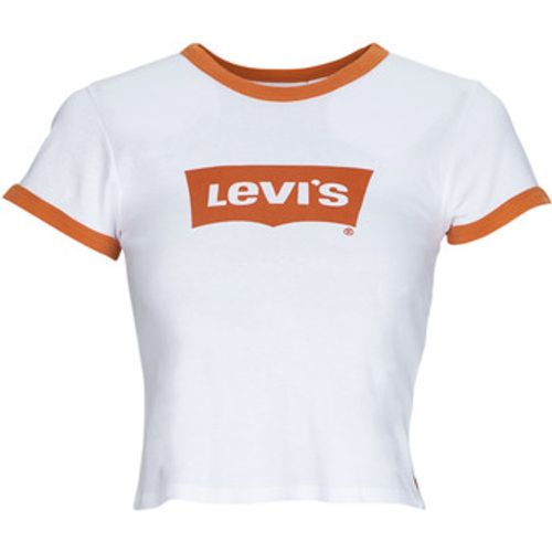 Levis GRAPHIC RINGER MINI TEE women's T shirt in - Levi's - Modalova