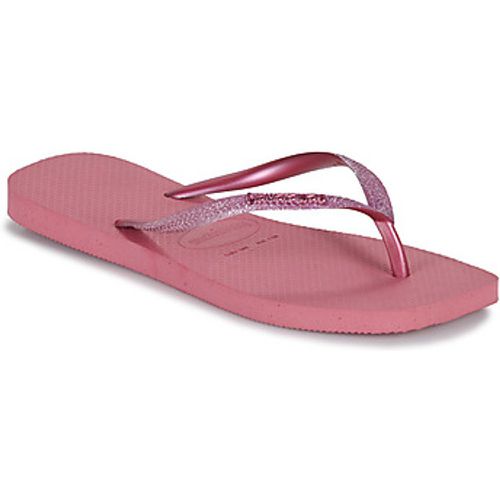 SLIM SQUARE GLITTER women's Flip flops / Sandals (Shoes) in - Havaianas - Modalova