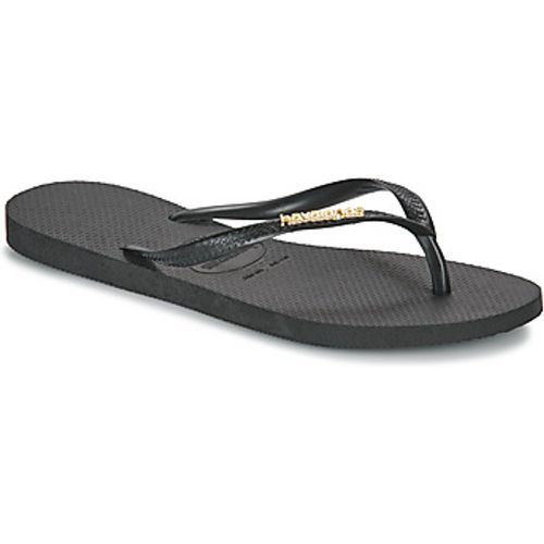 SLIM LOGO METALLIC women's Flip flops / Sandals (Shoes) in - Havaianas - Modalova