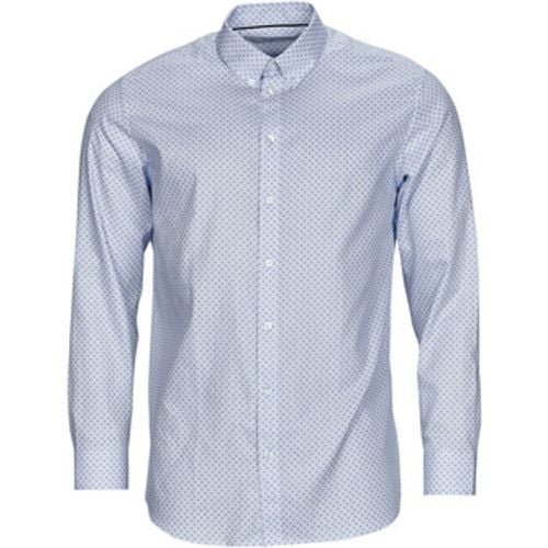 ETHAN MICRO MOTIF SLIM FIT men's Long sleeved Shirt in - Selected - Modalova