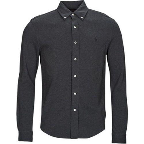 CHEMISE AJUSTEE COL BOUTONNE EN POLO FEATHERWEIGHT men's Long sleeved Shirt in - Polo Ralph Lauren - Modalova