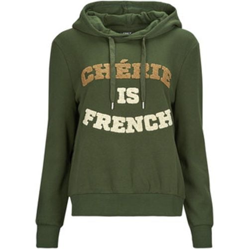 ONLJENNI L/S FENCH HOOD CS SWT women's Sweatshirt in - Only - Modalova