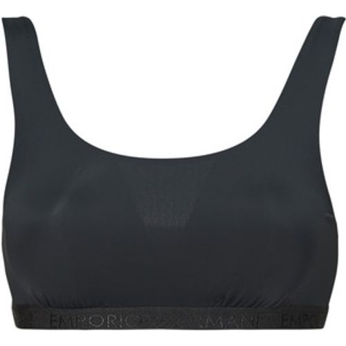 ALL OVER LOGO MESH BRALETTE women's Sports bras in - Emporio Armani - Modalova