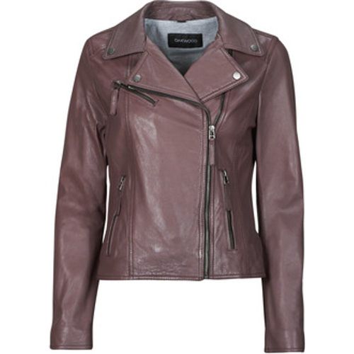 CLIPS women's Leather jacket in - Oakwood - Modalova