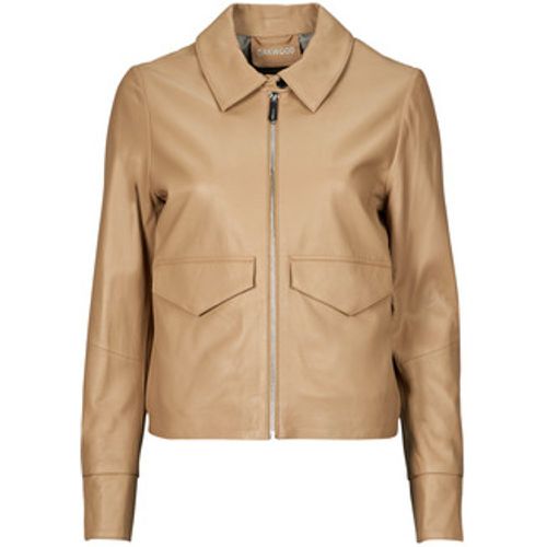 DARLA women's Leather jacket in - Oakwood - Modalova