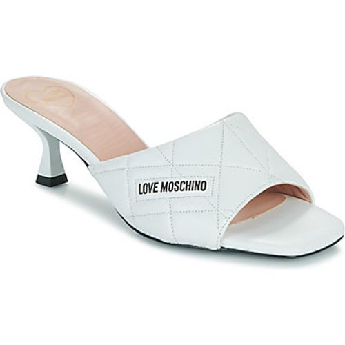 QUILTED women's Mules / Casual Shoes in - Love Moschino - Modalova