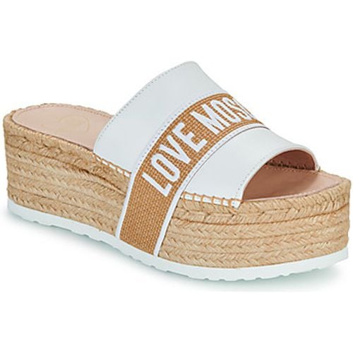 MULE RIBBON women's Mules / Casual Shoes in - Love Moschino - Modalova