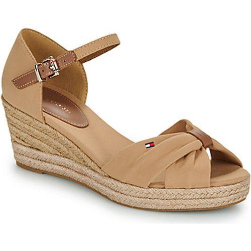 BASIC OPEN TOE MID WEDGE women's Espadrilles / Casual Shoes in - Tommy Hilfiger - Modalova