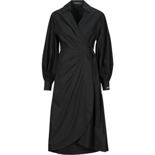 WRAP SHIRT DRESS women's Long Dress in - Karl Lagerfeld - Modalova