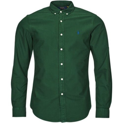 CHEMISE AJUSTEE SLIM FIT EN OXFORD LEGER men's Long sleeved Shirt in - Polo Ralph Lauren - Modalova