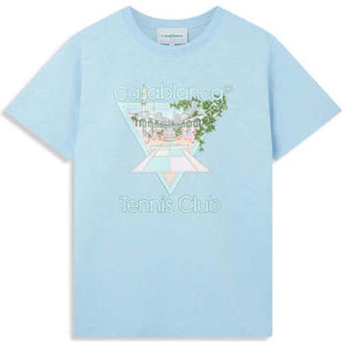 Men's Pale Tennis Club Icon Printed T-Shirt men's in - Casablanca - Modalova