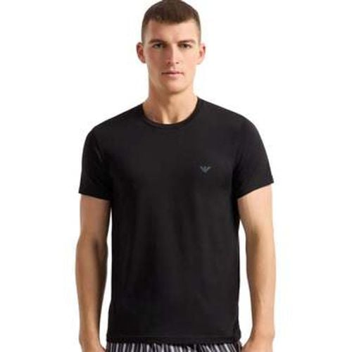 Lounge 2 Pack Crew T-Shirts /Black men's in - Emporio Armani - Modalova