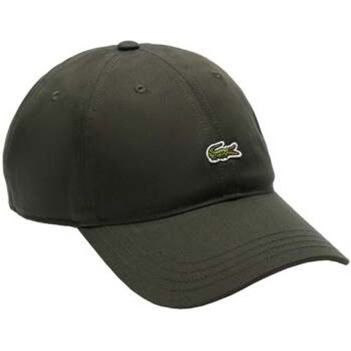 Cotton Twill Baseball Cap Khaki men's Cap in - Lacoste - Modalova