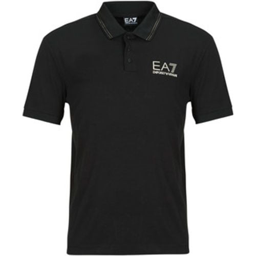 TRAIN GOLD LABEL POLO PUNTO ROMA 7M000300 men's Polo shirt in - Emporio Armani EA7 - Modalova