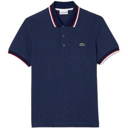 Regular Fit Stretch Mini Piqué Polo Shirt Chine men's in - Lacoste - Modalova