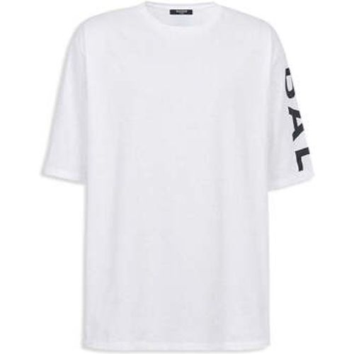 Men's Logo Printed Oversize T-Shirt men's in - Balmain - Modalova