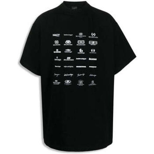 Men's Archives Logos Oversized T-Shirt men's in - Balenciaga - Modalova