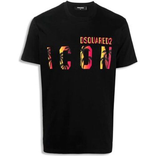 Men's Icon Cool Sunset Print T-Shirt men's in - Dsquared - Modalova