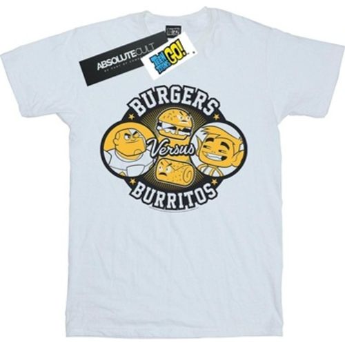 Teen Titans Go Burgers Vs Burritos men's in - Dc Comics - Modalova