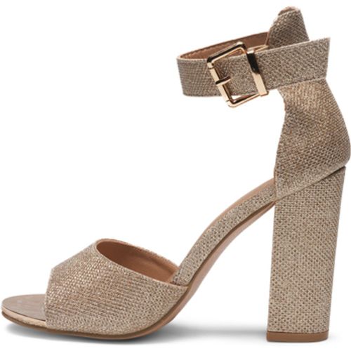 Open Toe Ankle Strap Chunky Heel Sandals women's Court Shoes in - Truffle Collection - Modalova