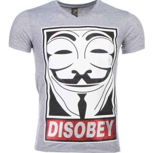 T-Shirt TShirt Anonymous Disobey Print - Local Fanatic - Modalova