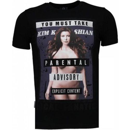 T-Shirt Kim Kardashian Strass - Local Fanatic - Modalova