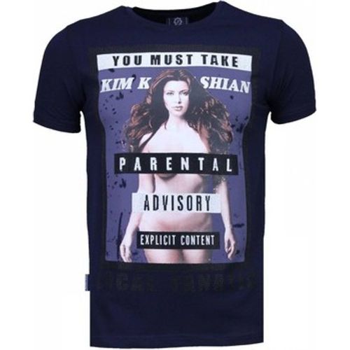 T-Shirt Kim Kardashian Strass - Local Fanatic - Modalova