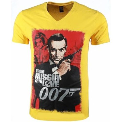 T-Shirt James Bond From Russia Print - Local Fanatic - Modalova