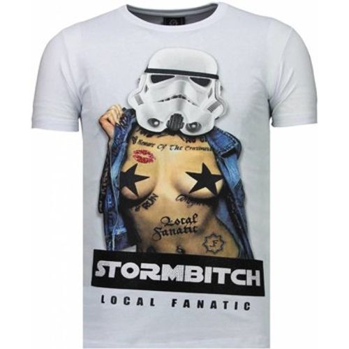 T-Shirt Stormbitch Strass - Local Fanatic - Modalova