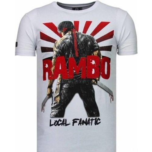 T-Shirt Rambo Shine Strass - Local Fanatic - Modalova