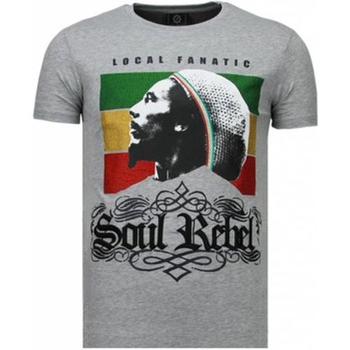 T-Shirt Soul Rebel Bob Strass - Local Fanatic - Modalova
