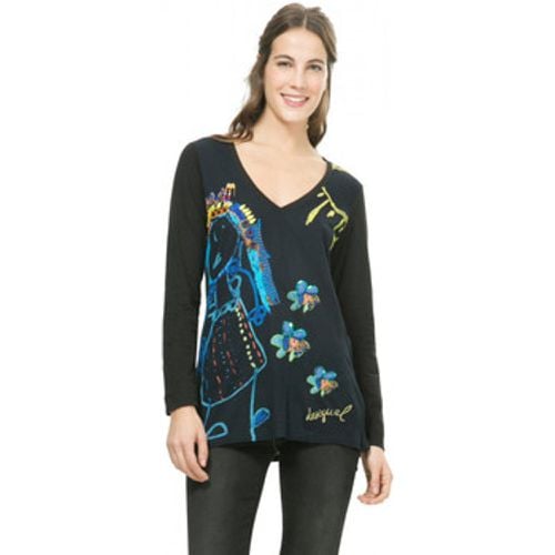 Desigual Langarmshirt 19576 - Desigual - Modalova