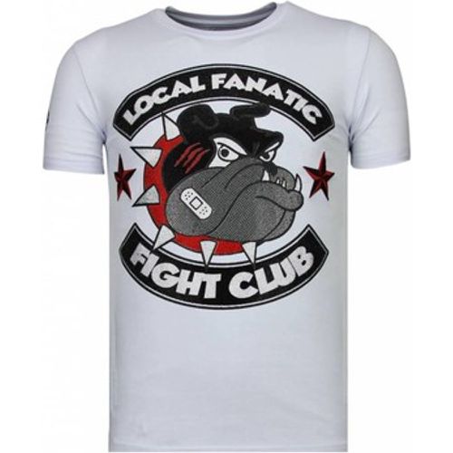 T-Shirt Fight Club Spike Strass - Local Fanatic - Modalova