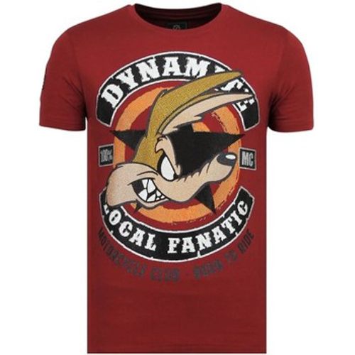 T-Shirt Rhinestones Dynamite Coyote Nettes - Local Fanatic - Modalova