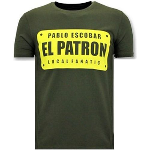 T-Shirt Mit Aufdruck Pablo Escobar El - Local Fanatic - Modalova