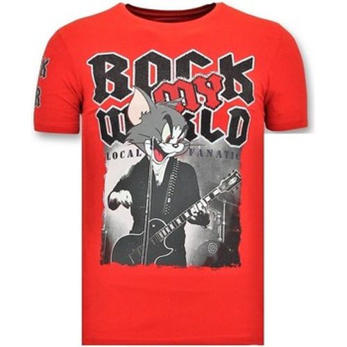 T-Shirt Rock My World - Local Fanatic - Modalova