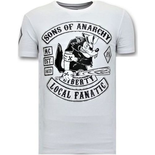T-Shirt S Sons Of Anarchy MC - Local Fanatic - Modalova