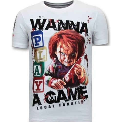 T-Shirt Chucky Childs Play - Local Fanatic - Modalova