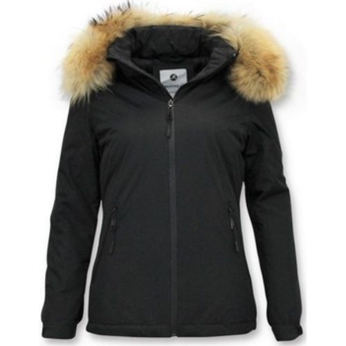 Parkas Pelzkragen Größe M - Beluomo - Modalova