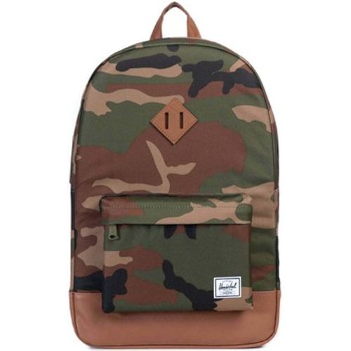 Rucksack Heritage Woodland Camo/Tan Synthetic Leather - Herschel - Modalova