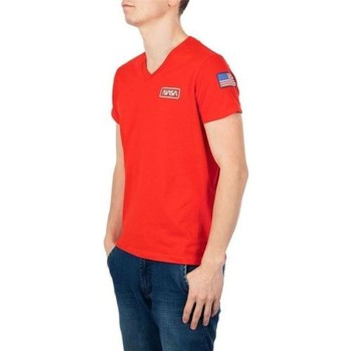 T-Shirts & Poloshirts BASIC FLAG V NECK - NASA - Modalova