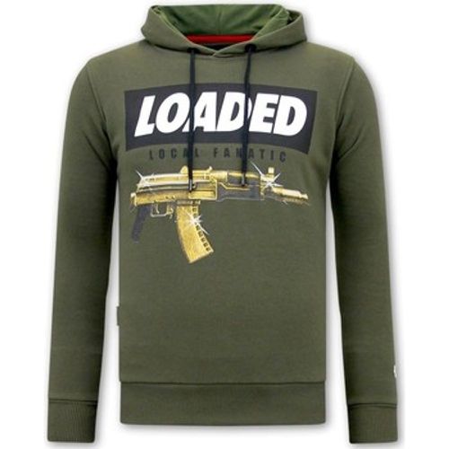 Sweatshirt Hoodie Loaded Gun - Local Fanatic - Modalova