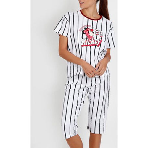 Pyjamas/ Nachthemden Pyjamahose t-shirt Mickey Beisbol Disney weiß - Admas - Modalova