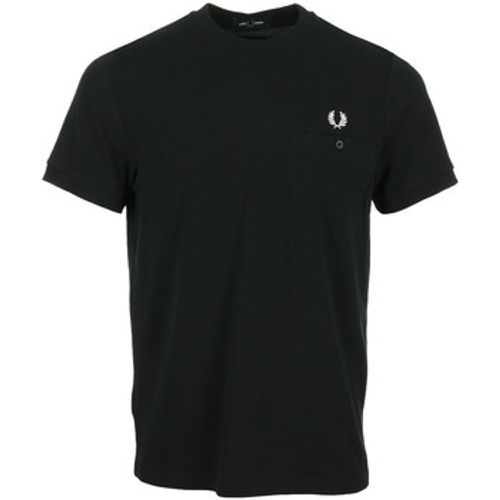 T-Shirt Pocket Detail Pique Shirt - Fred Perry - Modalova