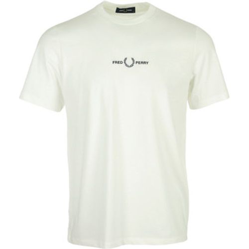 T-Shirt Embroidered T-Shirt - Fred Perry - Modalova