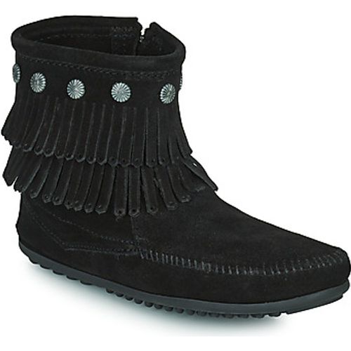 Damenstiefel DOUBLE FRINGE SIDE ZIP BOOT - minnetonka - Modalova