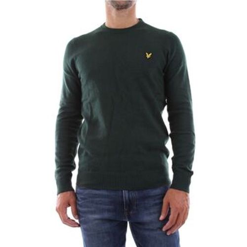 Pullover KN400VC CREW NECK COTTON MERINO-W486 - DARK GREEN - Lyle & Scott - Modalova