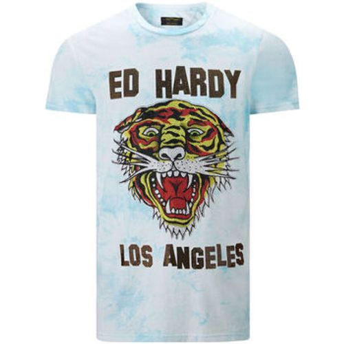 T-Shirt - Los tigre t-shirt turquesa - Ed Hardy - Modalova