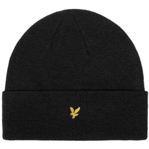 Hut HE305CL RACKED RIB BEANIE-572 TRUE BLACK - Lyle & Scott - Modalova